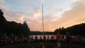 Flagpole-Sunset